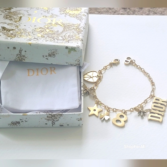 Dior vintage charm bracelet With Box - Picture 3 of 17